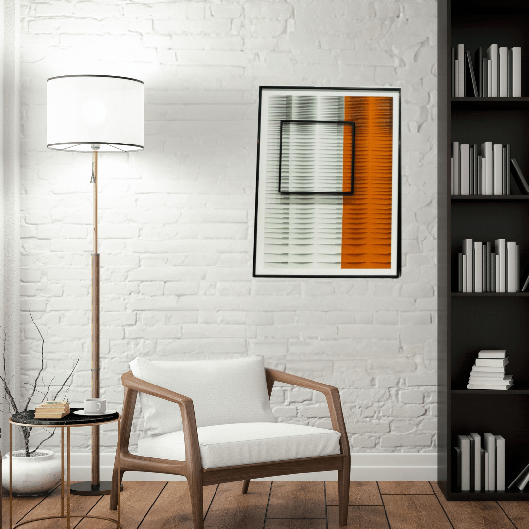 Exclusive Canva Printed Metal Frame Painting Style 27