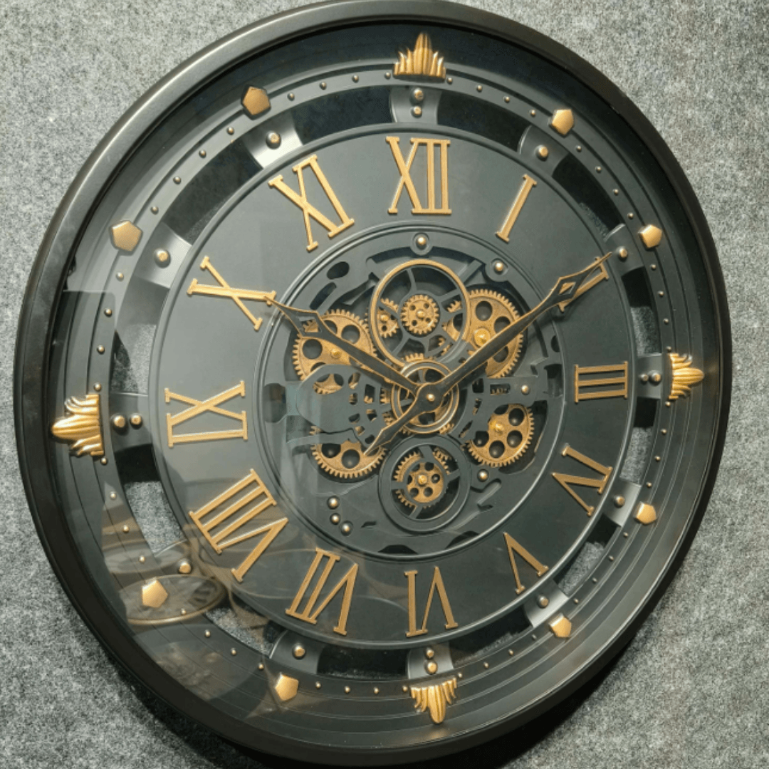 Royal Metal Gear Mechanical Clock Style 17