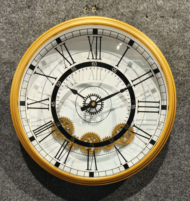 Royal Metal Gear Mechanical Clock Style 53