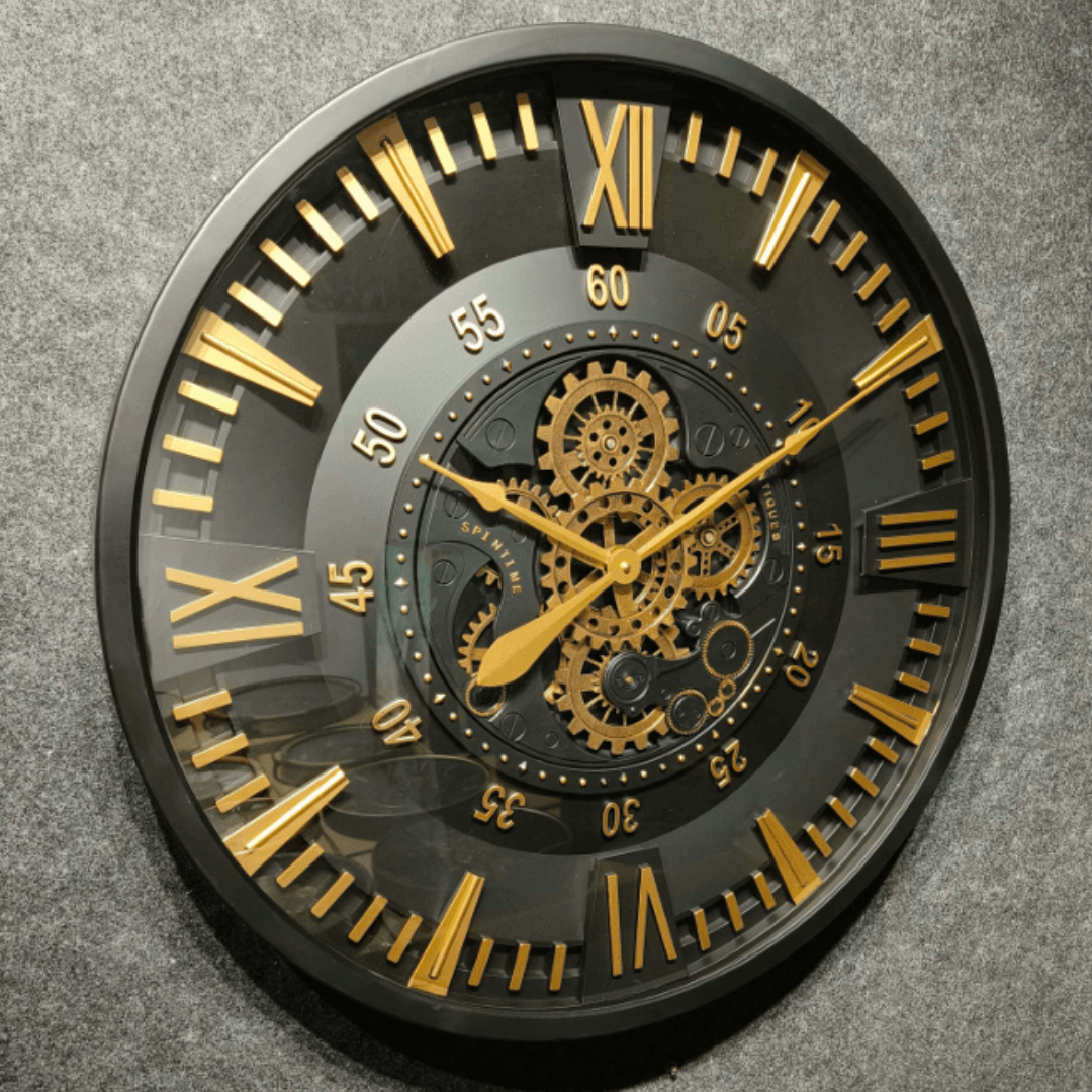 Royal Metal Gear Mechanical Clock Style 21