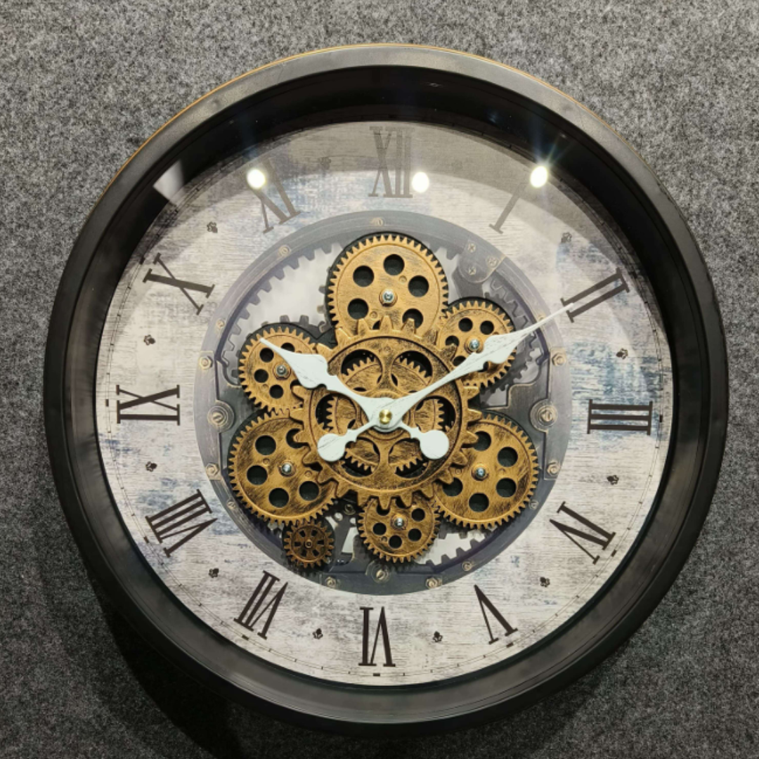 Royal Metal Gear Mechanical Clock Style 46