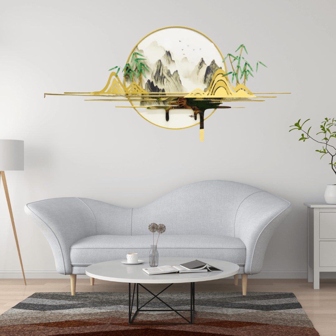 Luxury Metal Wall Art Style 10