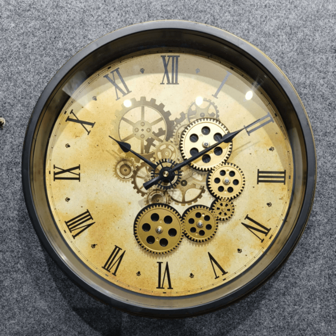 Royal Metal Gear Mechanical Clock Style 41