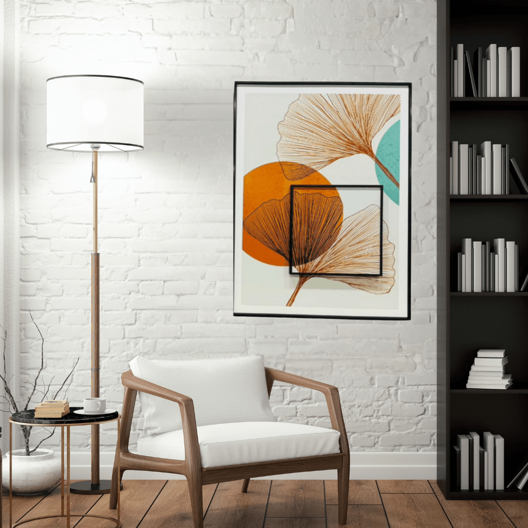 Exclusive Canva Printed Metal Frame Painting Style 22