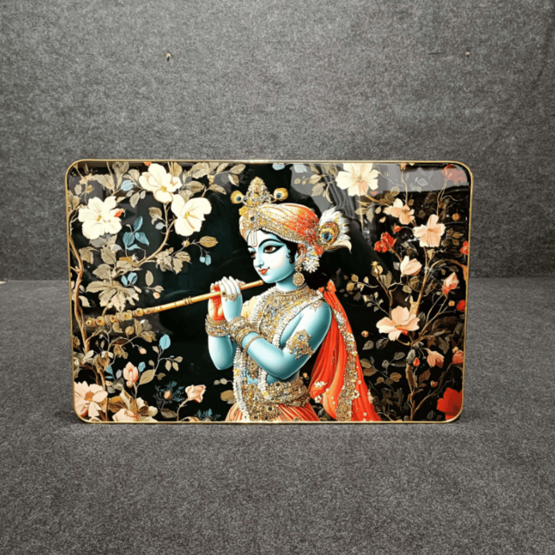 God Idol Wall Painting Style 8