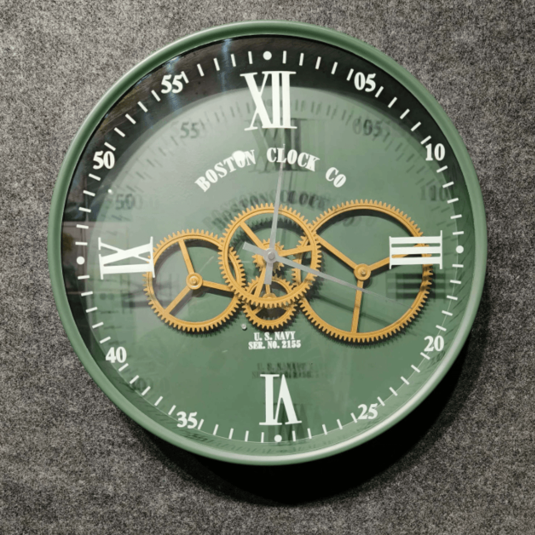 Royal Metal Gear Mechanical Clock Style 1