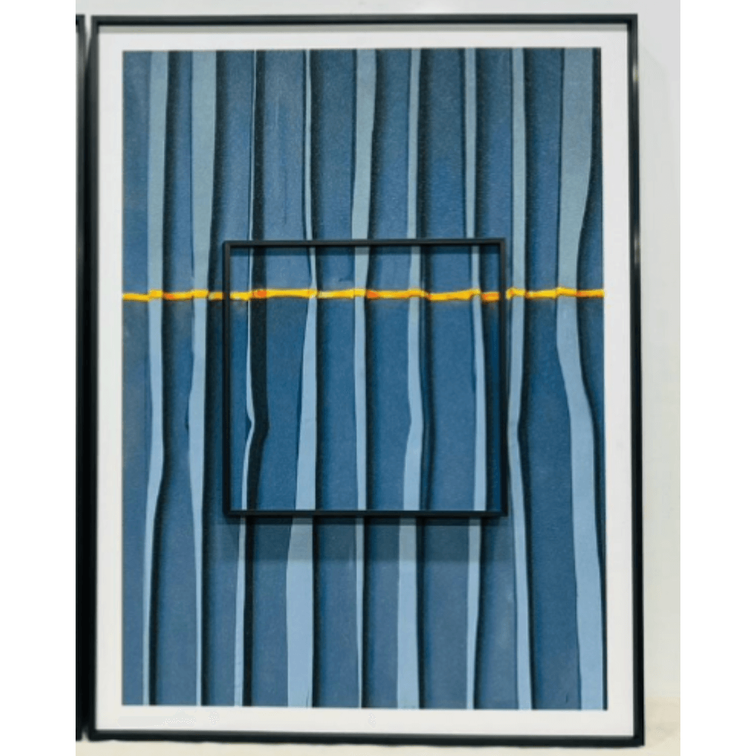 Exclusive Canva Printed Metal Frame Painting Style 26