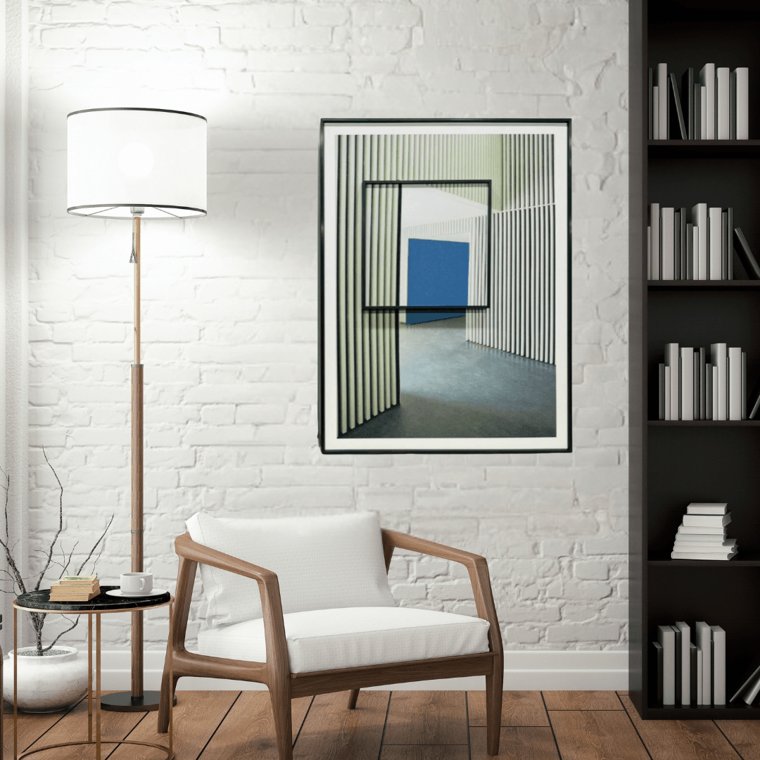 Exclusive Canva Printed Metal Frame Painting Style 18