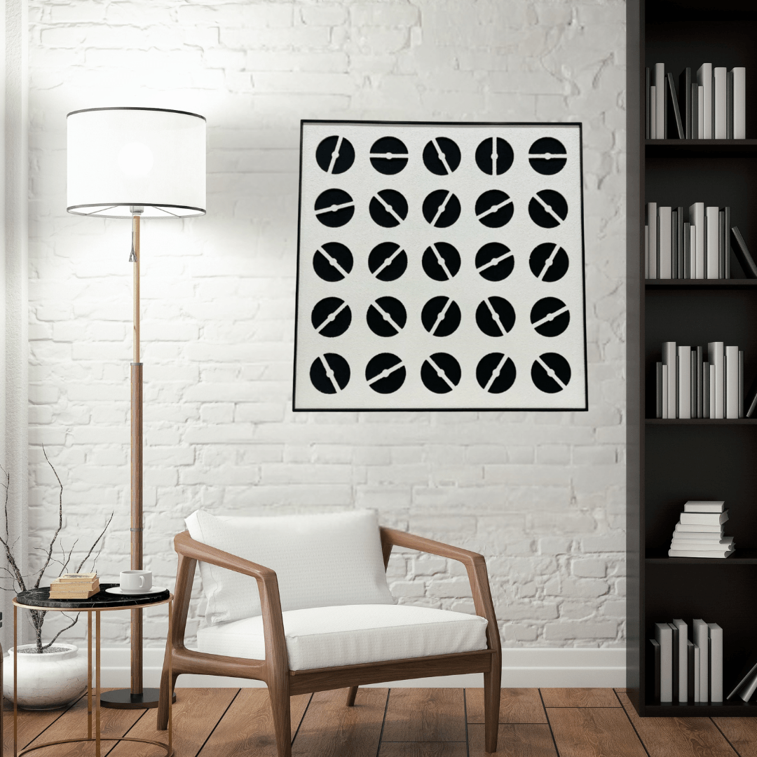 Exclusive Canva Printed Metal Frame Painting Style 37