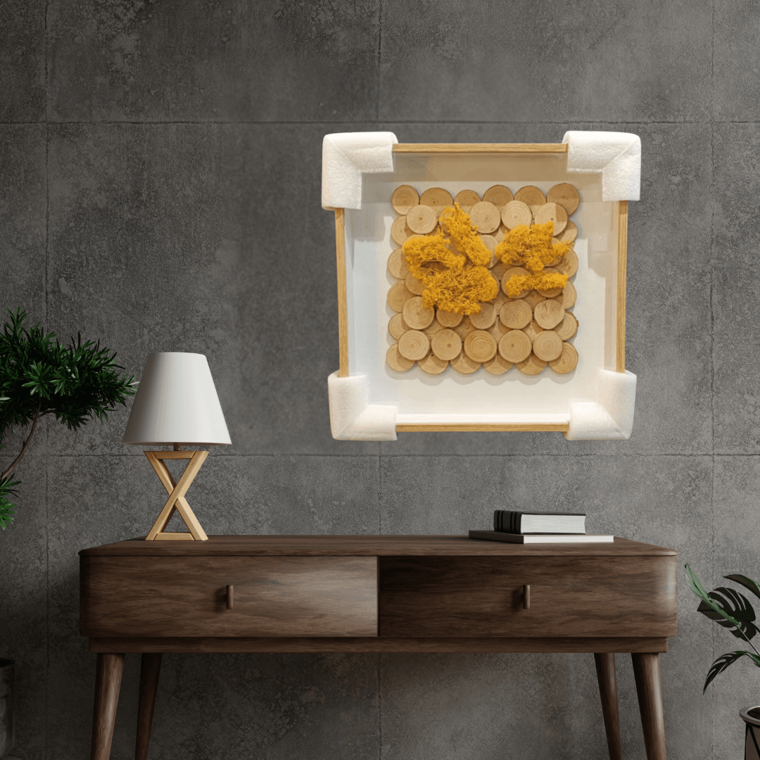 Artistic Wooden Frame Wall Painting Style 9