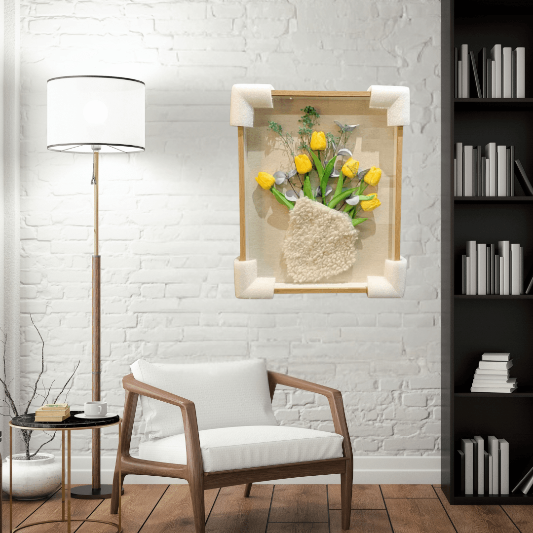 Artistic Wooden Frame Wall Painting Style 20