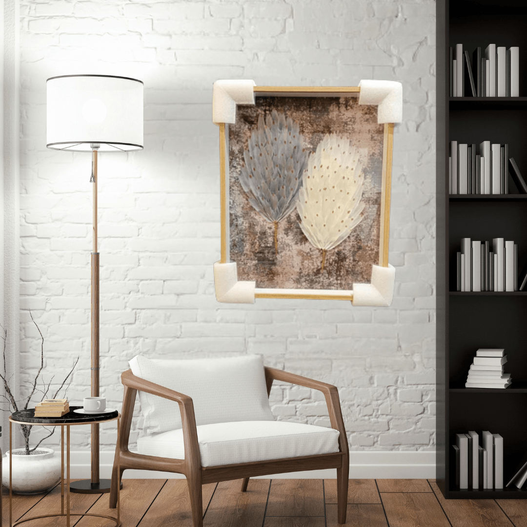 Artistic Wooden Frame Wall Painting Style 17