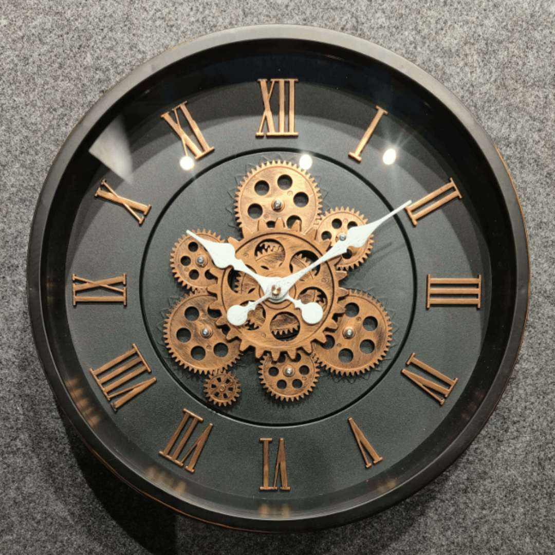 Royal Metal Gear Mechanical Clock Style 44