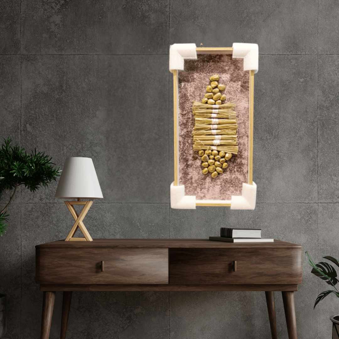 Artistic Wooden Frame Wall Painting Style 26