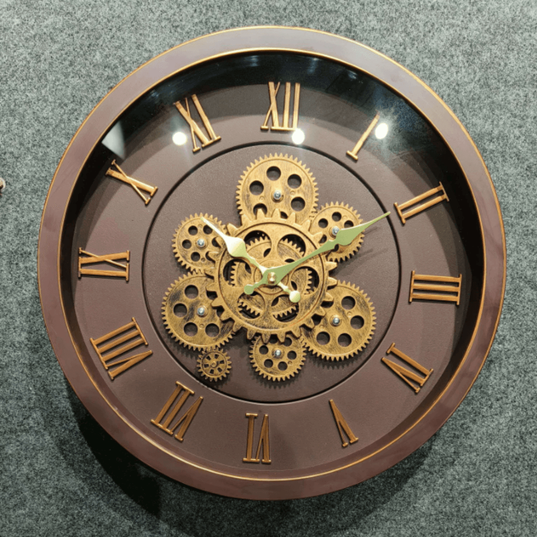 Royal Metal Gear Mechanical Clock Style 27