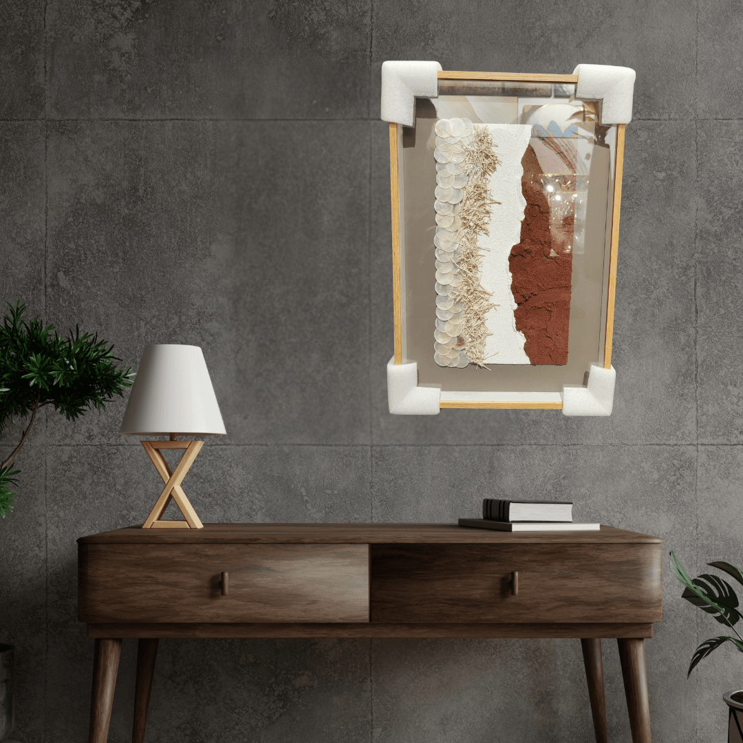 Artistic Wooden Frame Wall Painting Style 52