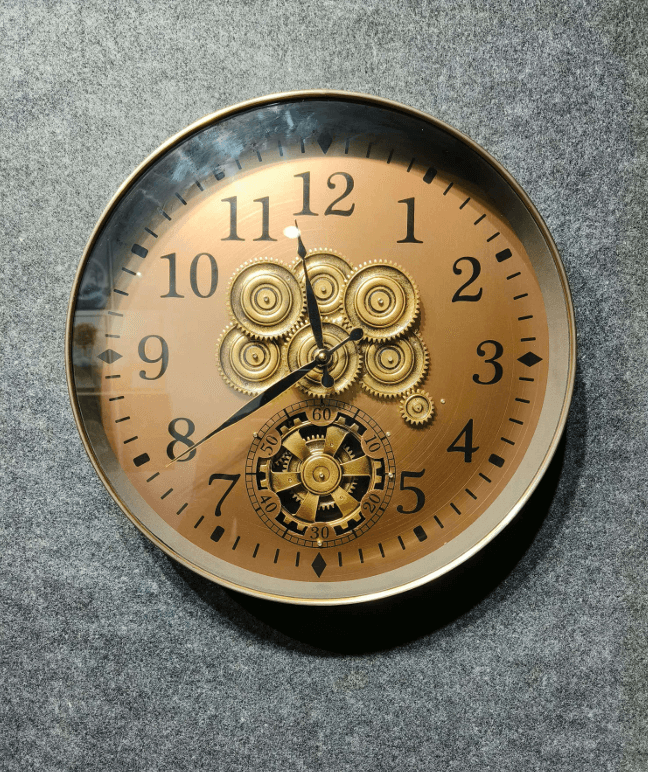 Royal Metal Gear Mechanical Clock Style 2
