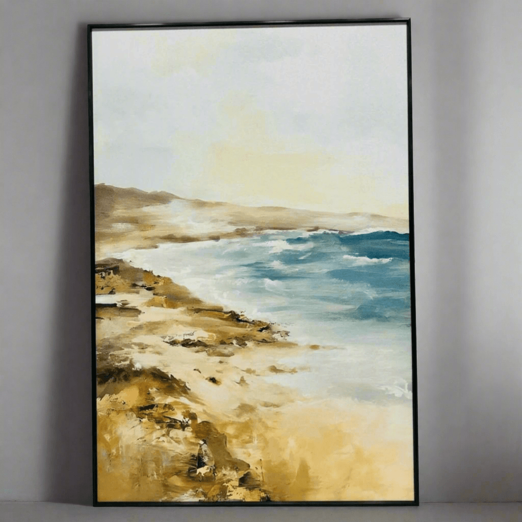 Exclusive Canva Printed Metal Frame Painting Style 9