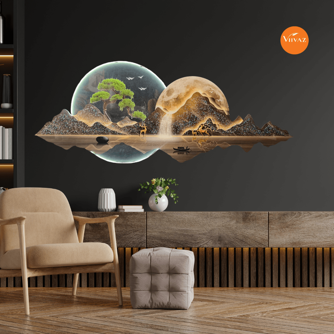 Premium LED Wall Art Style 4