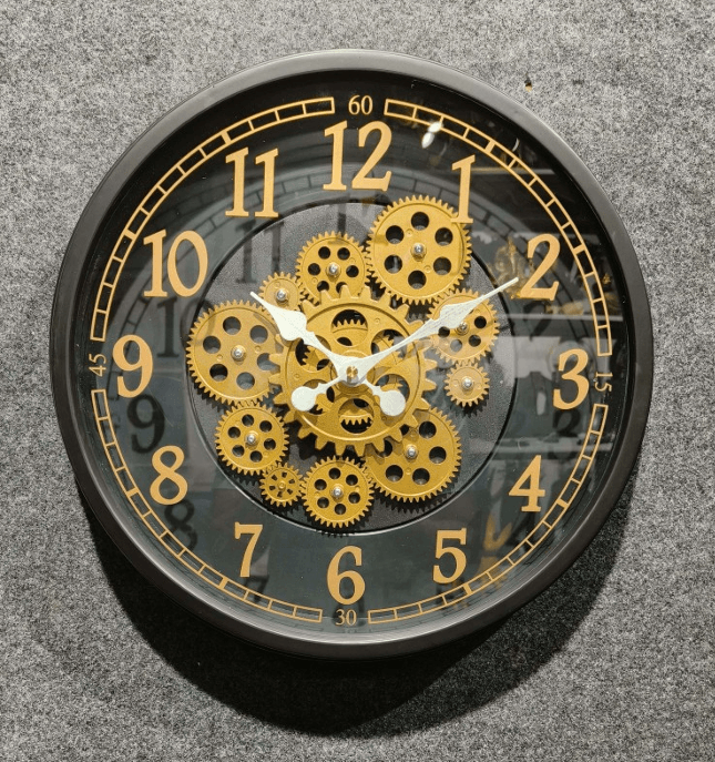 Royal Metal Gear Mechanical Clock Style 58