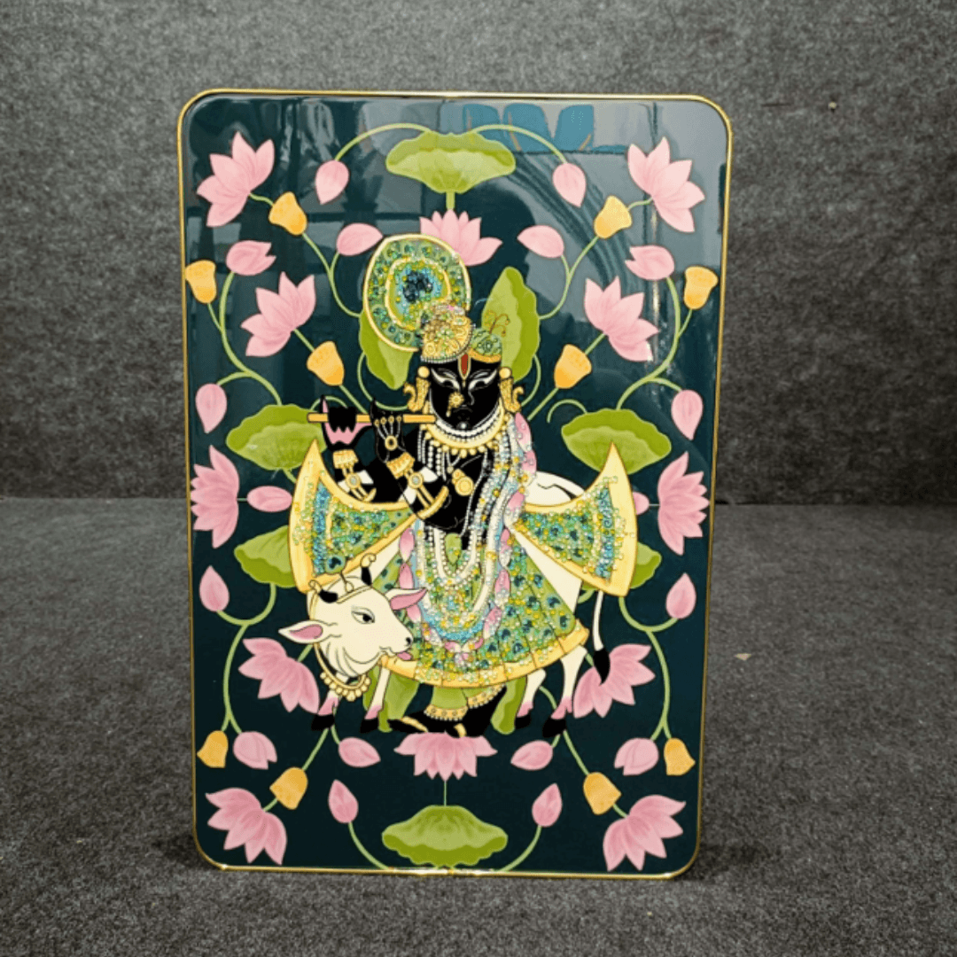 God Idol Wall Painting Style 6