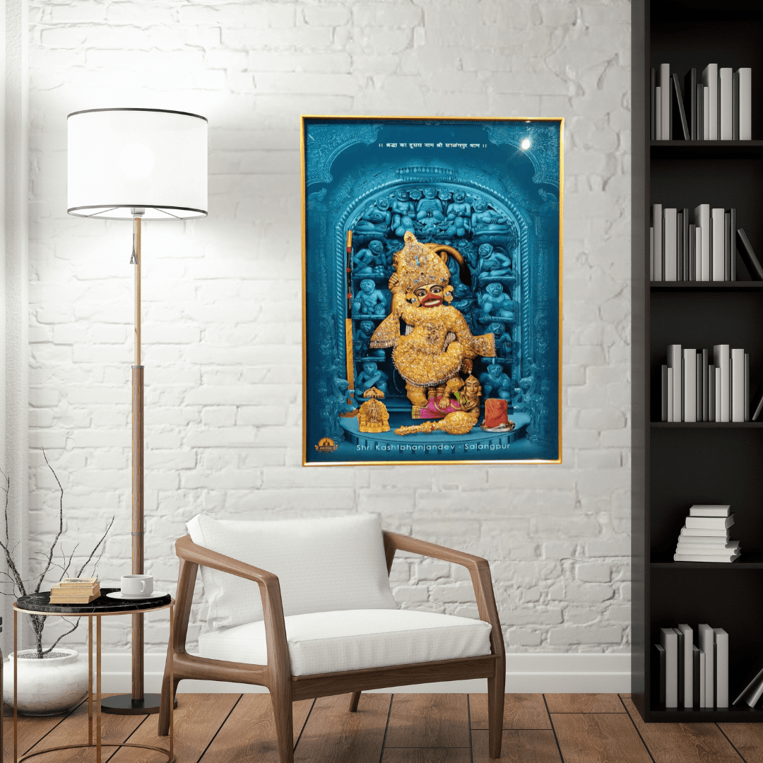 God Idol Wall Painting Style 1