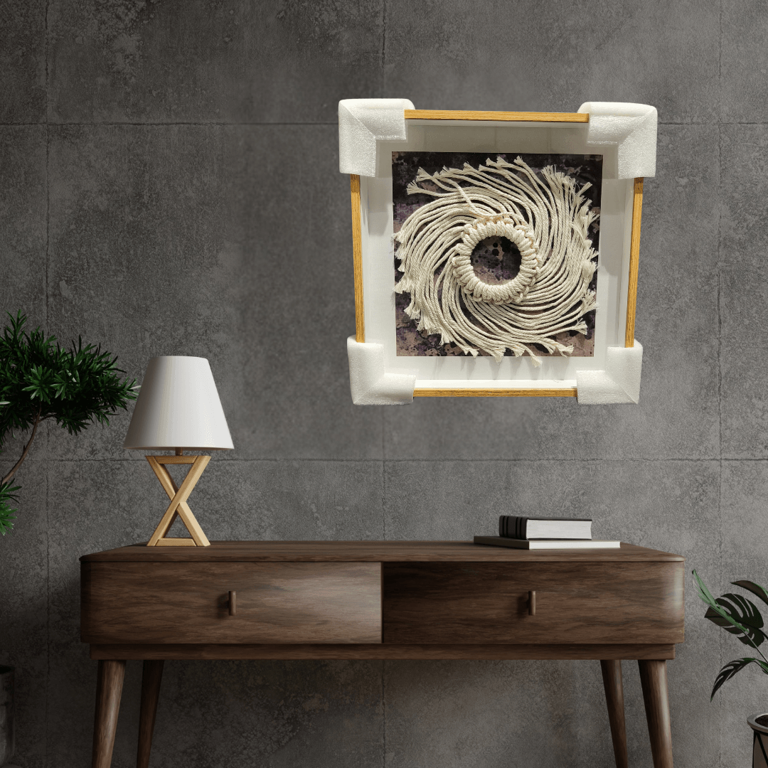 Artistic Wooden Frame Wall Painting Style 44