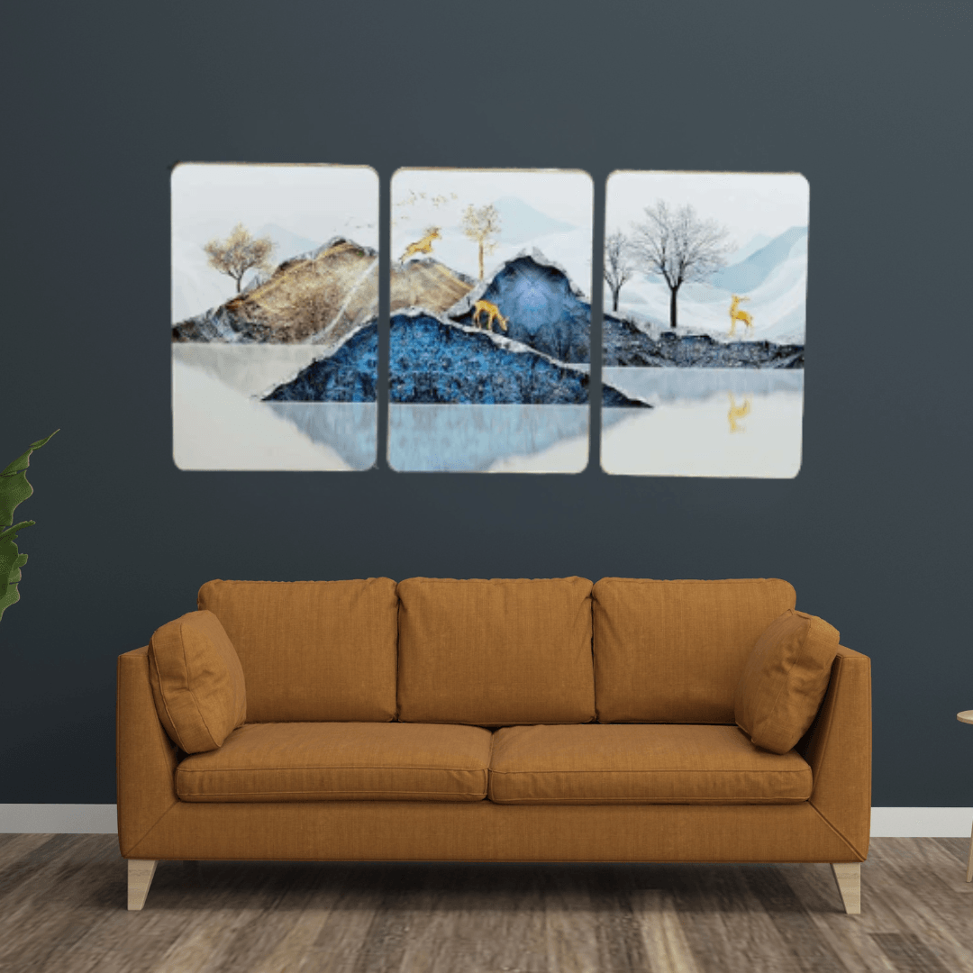 Modern PVC Glass Painting Style 16