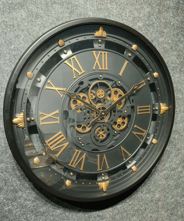 Royal Metal Gear Mechanical Clock Style 17