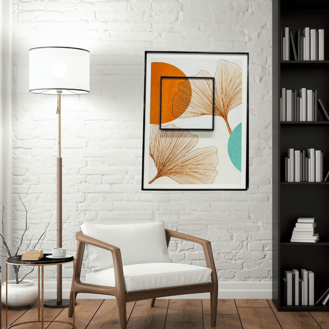 Exclusive Canva Printed Metal Frame Painting Style 21