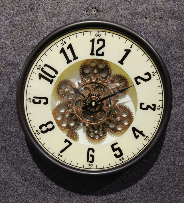 Royal Metal Gear Mechanical Clock Style 54