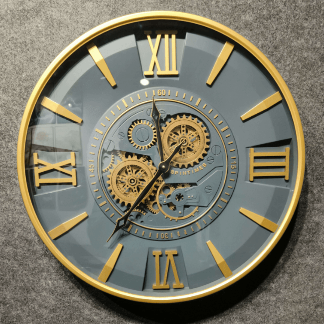 Royal Metal Gear Mechanical Clock Style 11