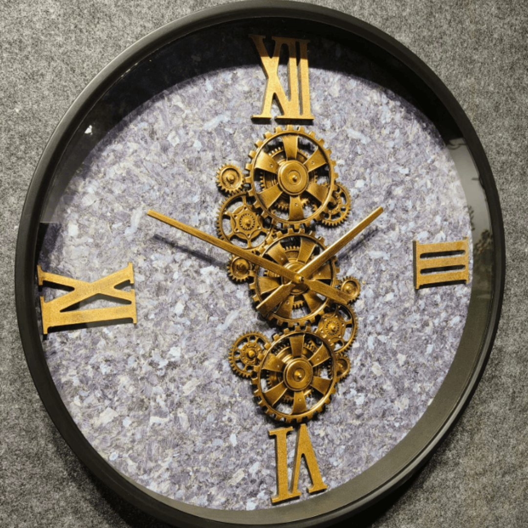 Royal Metal Gear Mechanical Clock Style 14