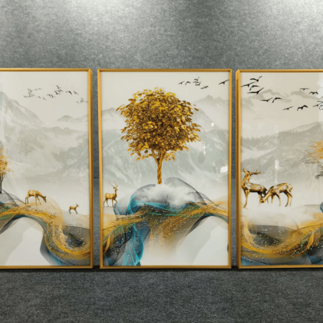 Modern PVC Glass Painting Style 32