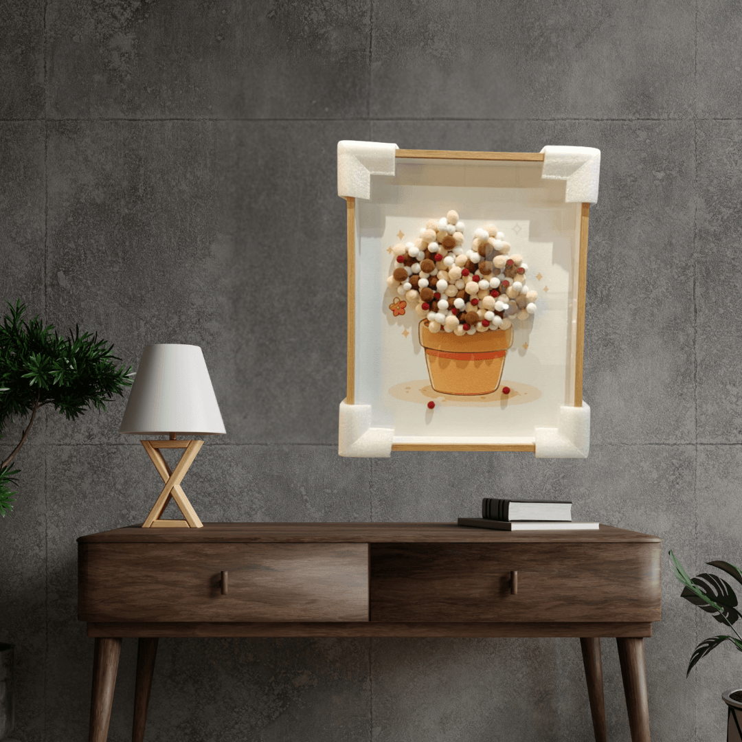 Artistic Wooden Frame Wall Painting Style 18