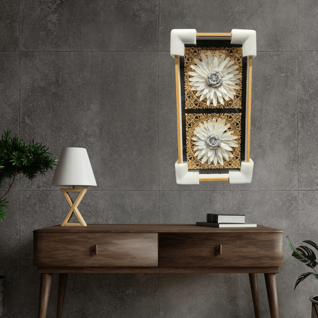 Artistic Wooden Frame Wall Painting Style 69