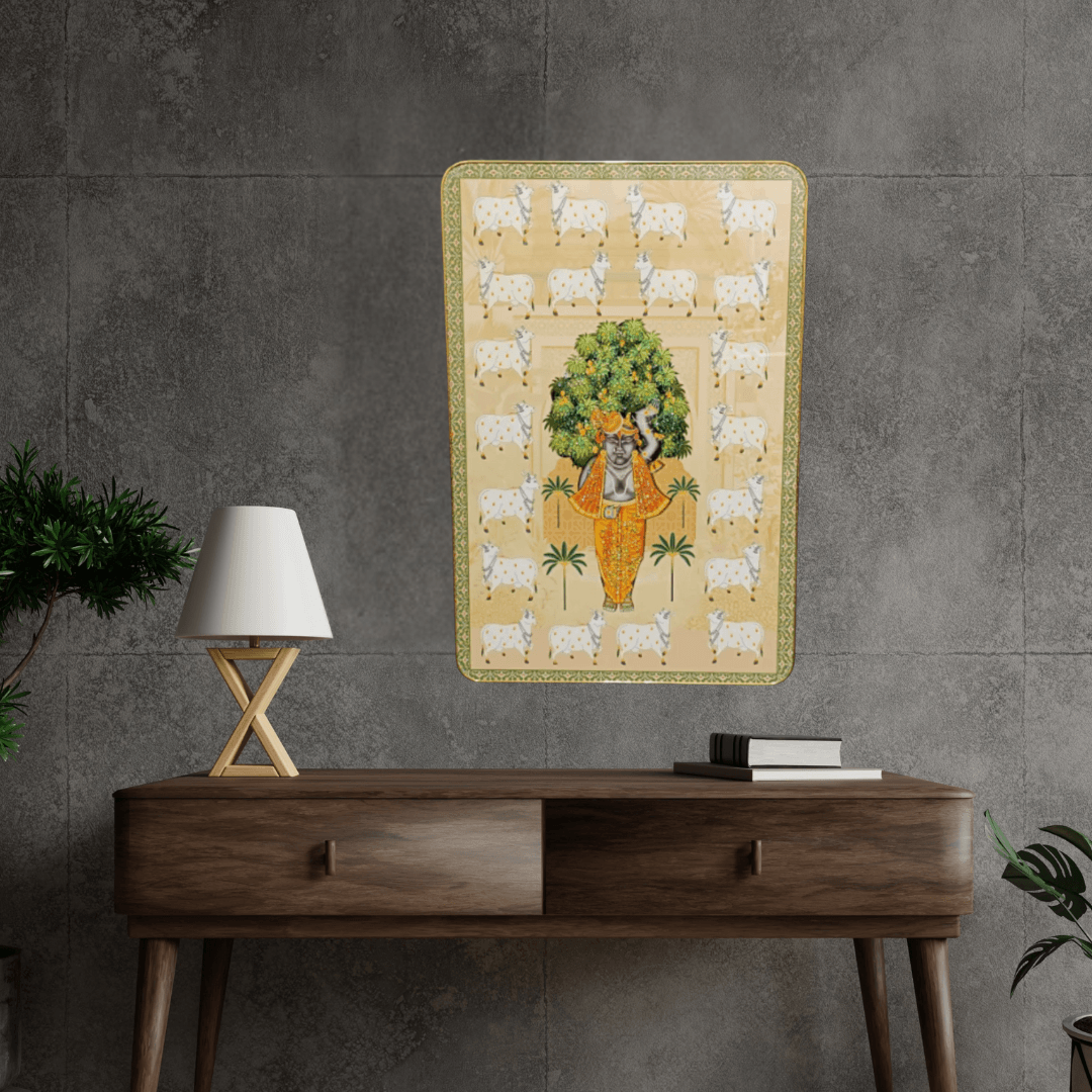 God Idol Wall Painting Style 5