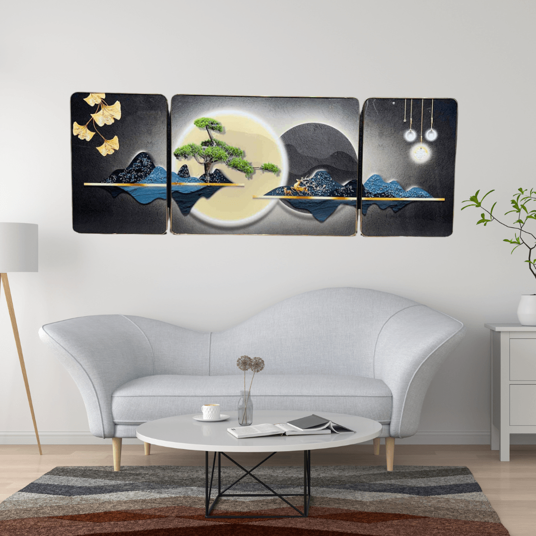 Modern PVC Glass Painting Style 22