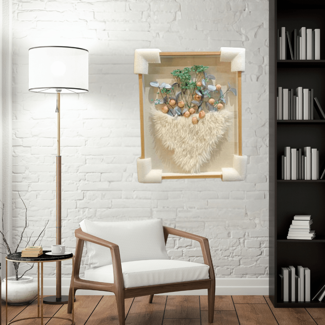 Artistic Wooden Frame Wall Painting Style 15