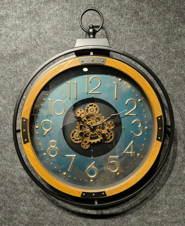 Royal Metal Gear Mechanical Clock Style 10