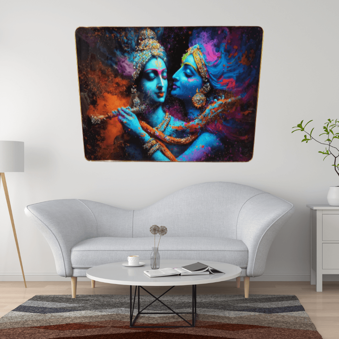 God Idol Wall Painting - Eternal Love