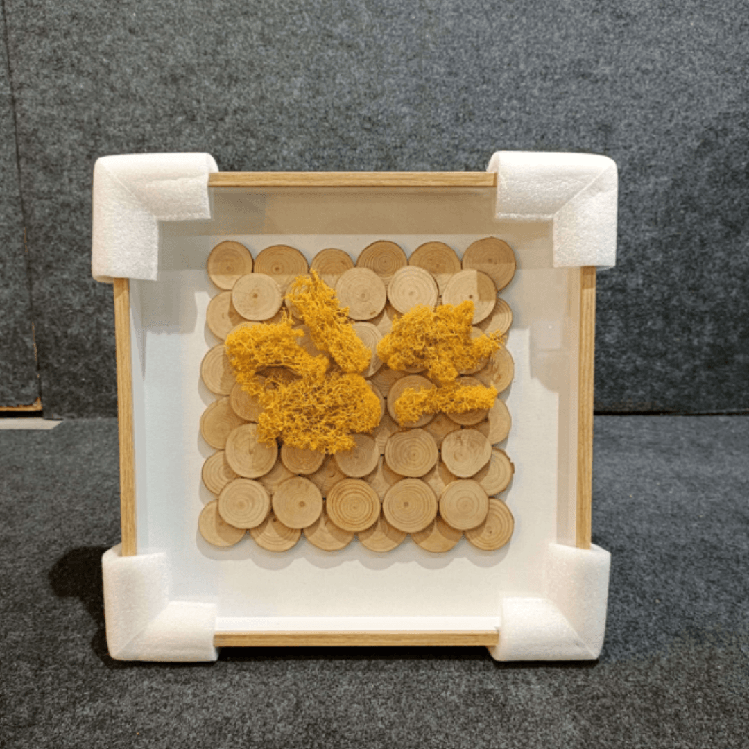 Artistic Wooden Frame Wall Painting Style 9