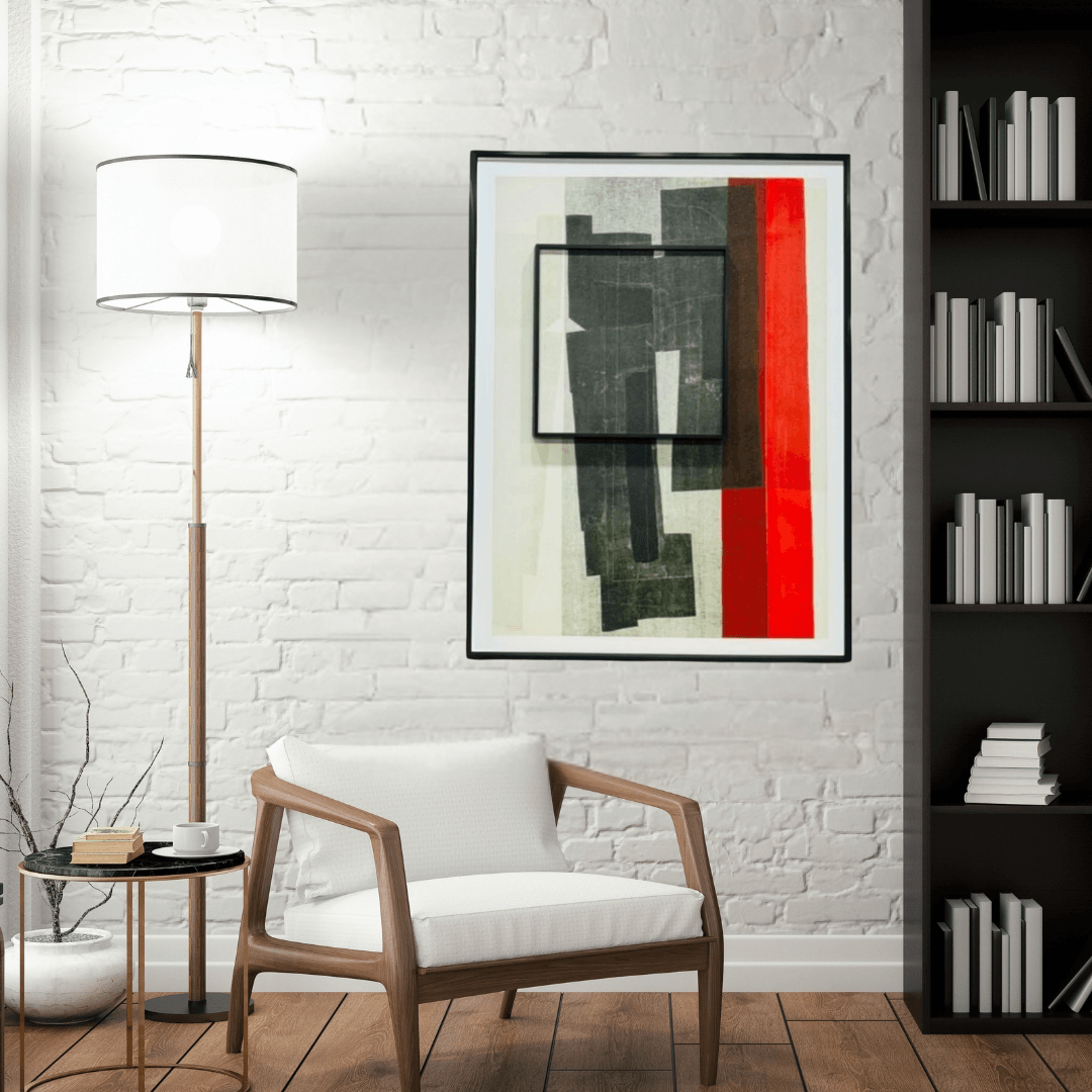 Exclusive Canva Printed Metal Frame Painting Style 16