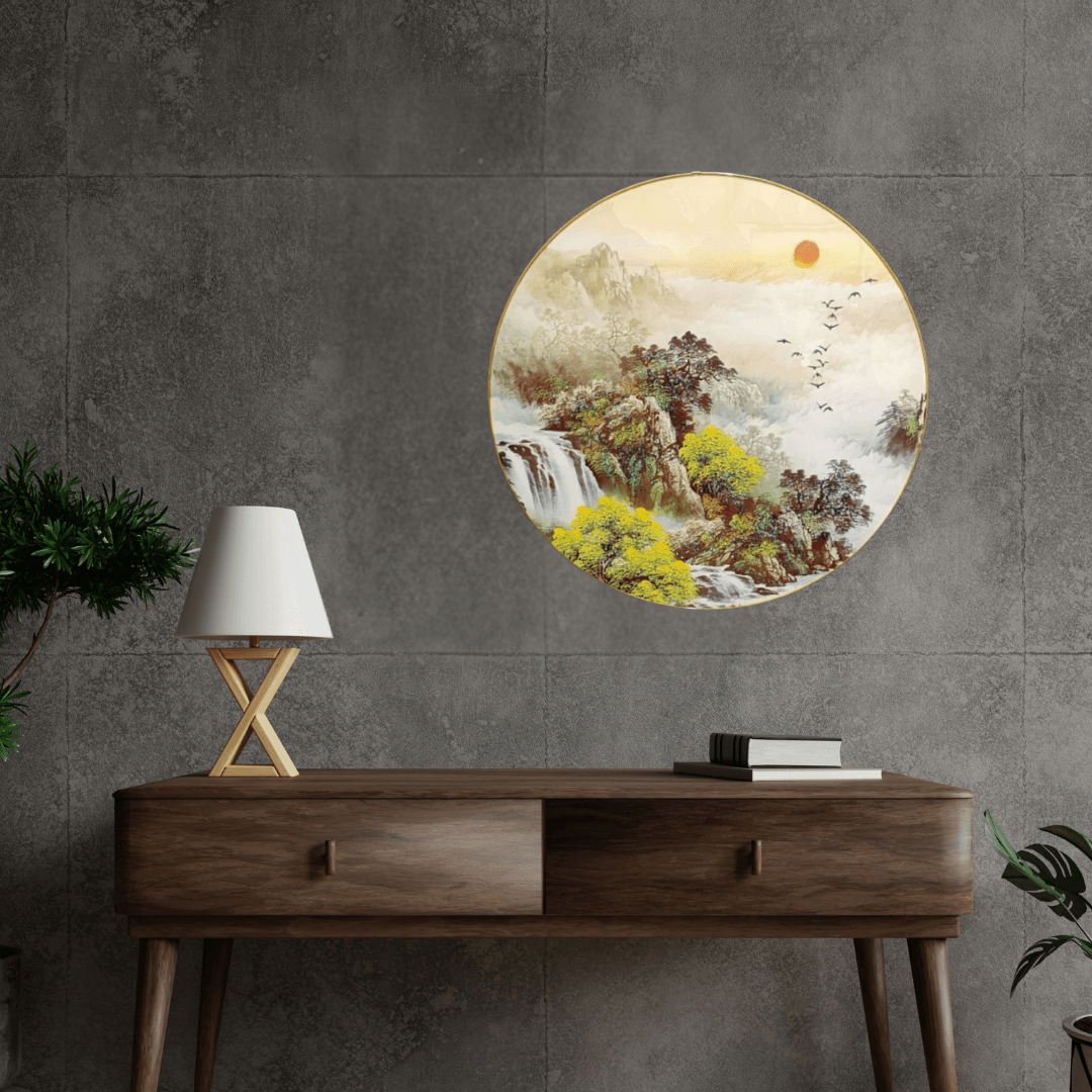 Modern PVC Glass Painting Style 42