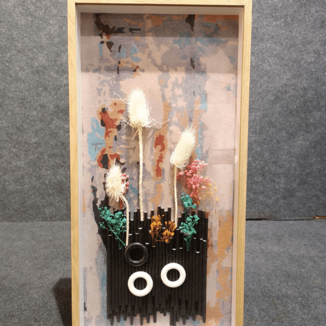 Artistic Wooden Frame Wall Painting Style 27