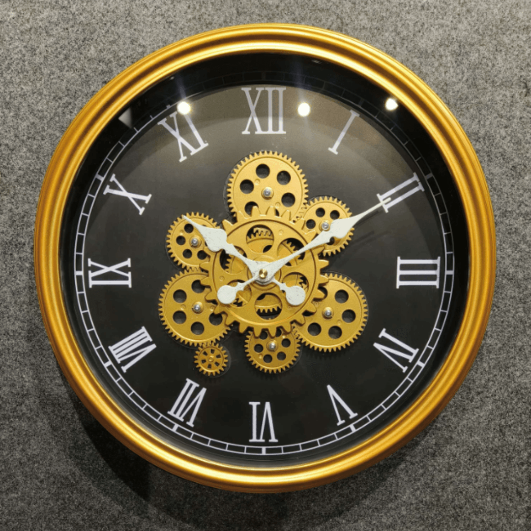 Royal Metal Gear Mechanical Clock Style 34
