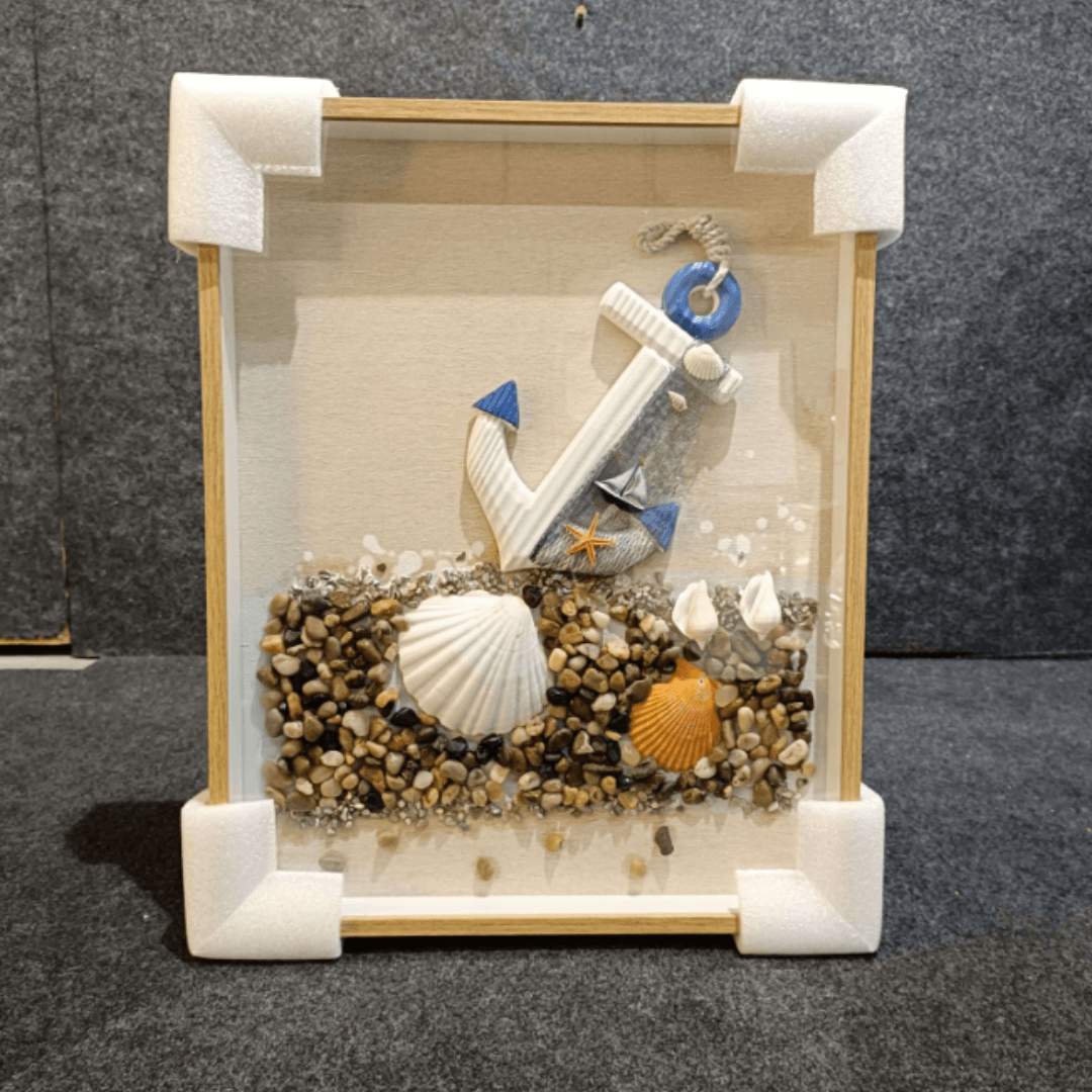 Artistic Wooden Frame Wall Painting Style 14