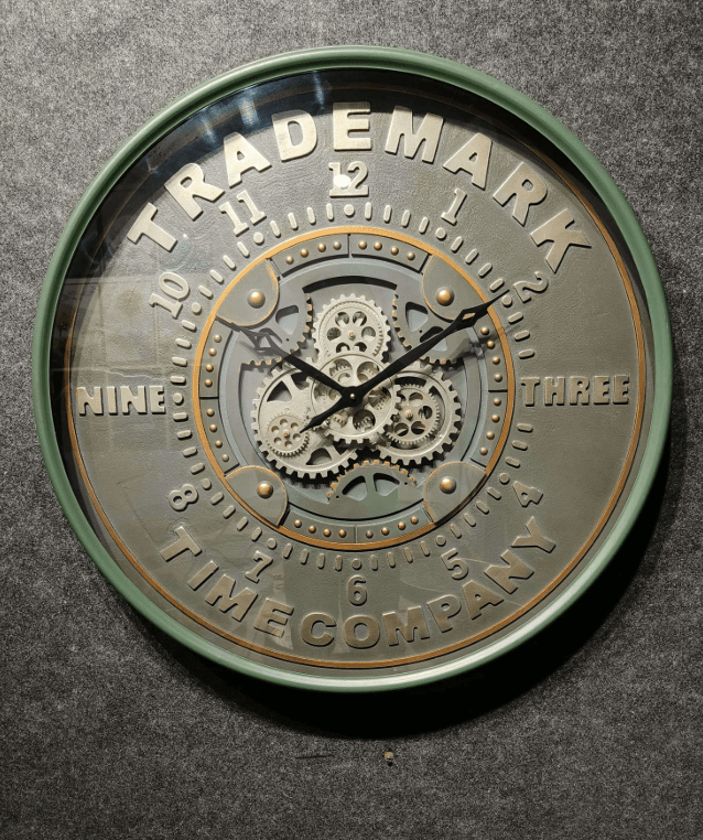 Royal Metal Gear Mechanical Clock Style 22