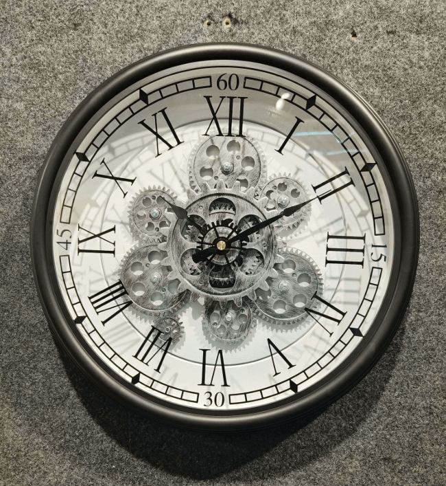 Royal Metal Gear Mechanical Clock Style 52