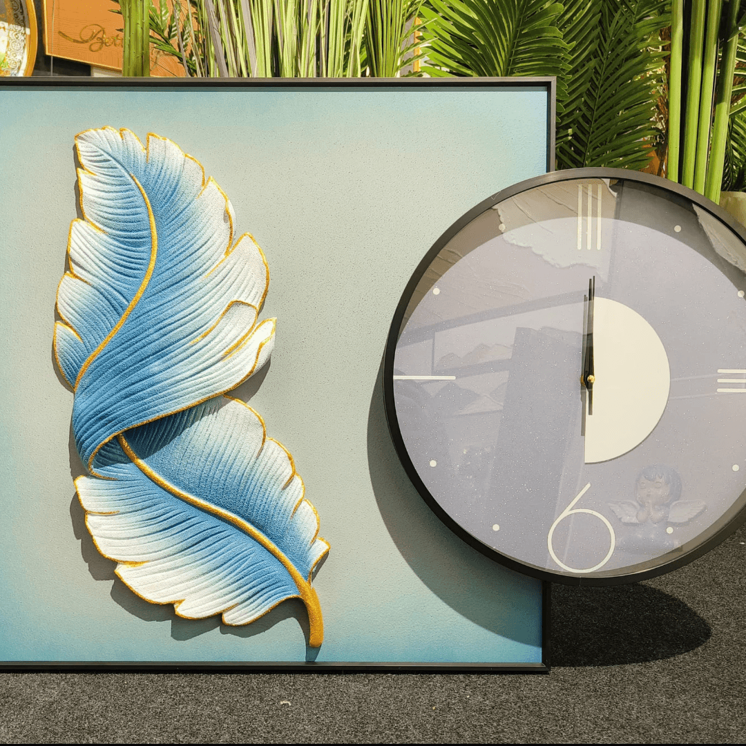 Fusion of Art & Clock Style 6